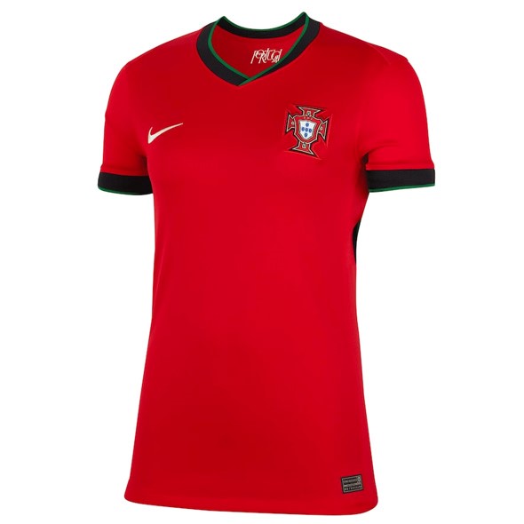 Camiseta Portugal 1ª Mujer 2024